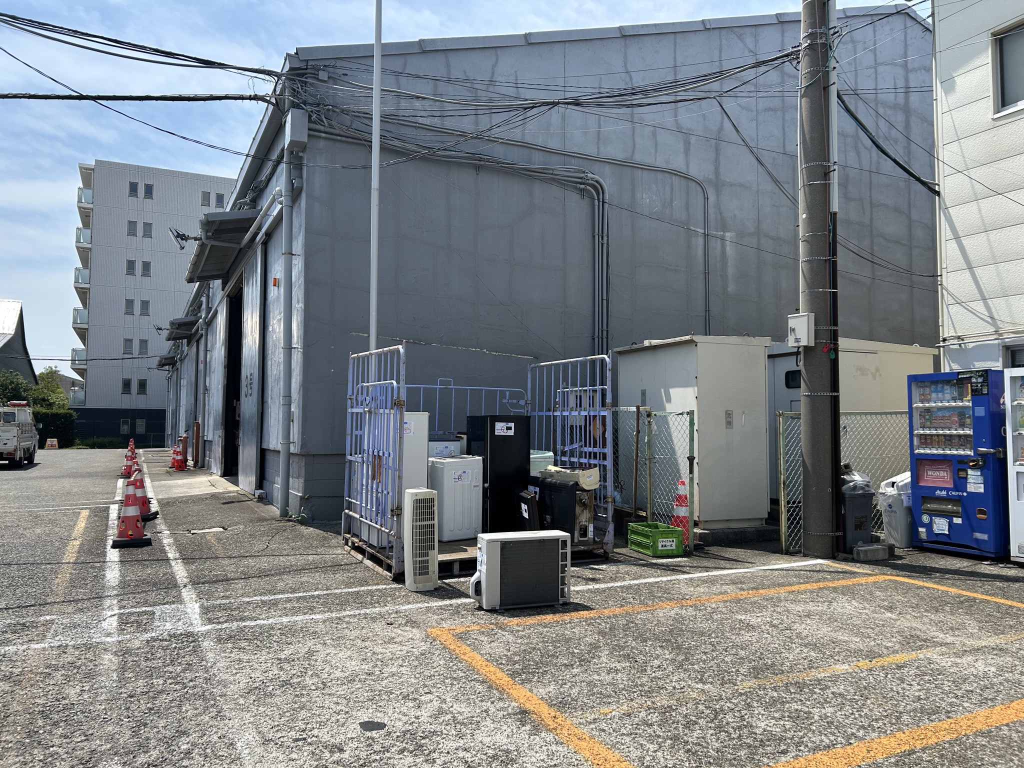 指定引取場所に持ち込み